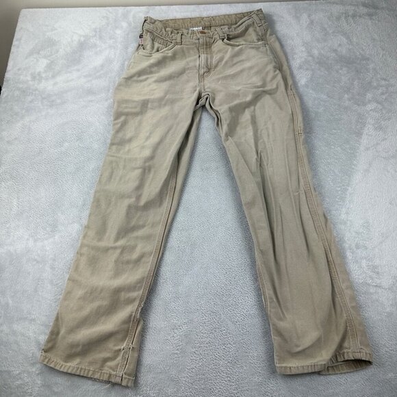 Carhartt FR Tan Cargo Pants Men’s Size 32 x 32 - 14806 - Picture 11 of 14